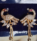 Crystal Peacock Earring - Image 2