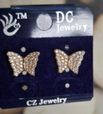 Golden Butterfly Earring