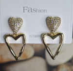Double Heart Earring