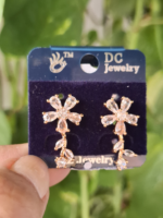 Crystal Flower Earring - Image 2