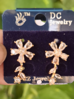 Crystal Flower Earring