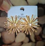 Big Statement Flower Earring - Image 2