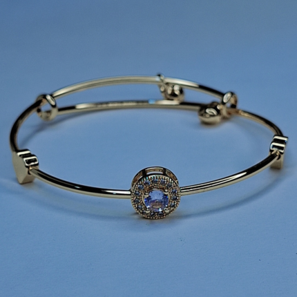 Diamond Studded Adjustable Bangles