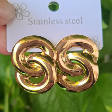 Golden Statement Earring