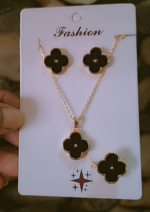 Black big clover set - Image 2