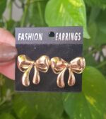 Golden Bow earring