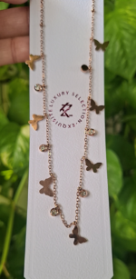 Butterfly charms chain