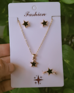 Black star set with ring - Image 2