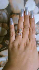 Flower shaped ring - Image 3