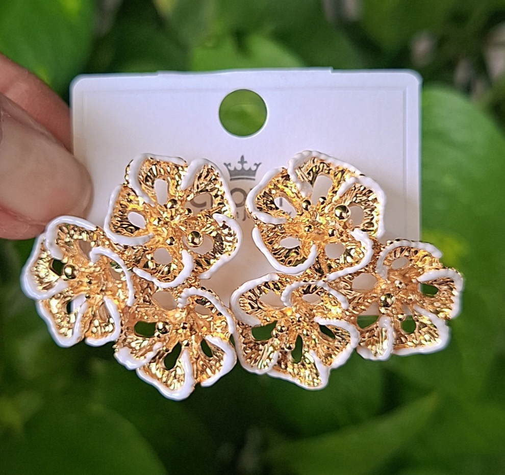 Snapchat-2097988592 Bunch of 10 o clock Earrings - Image 1