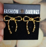 Golden Bow Earring - Image 2