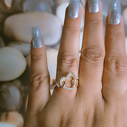 Big Heart with diamonds