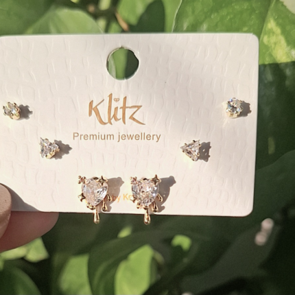 Melting heart combo (pair of 3)