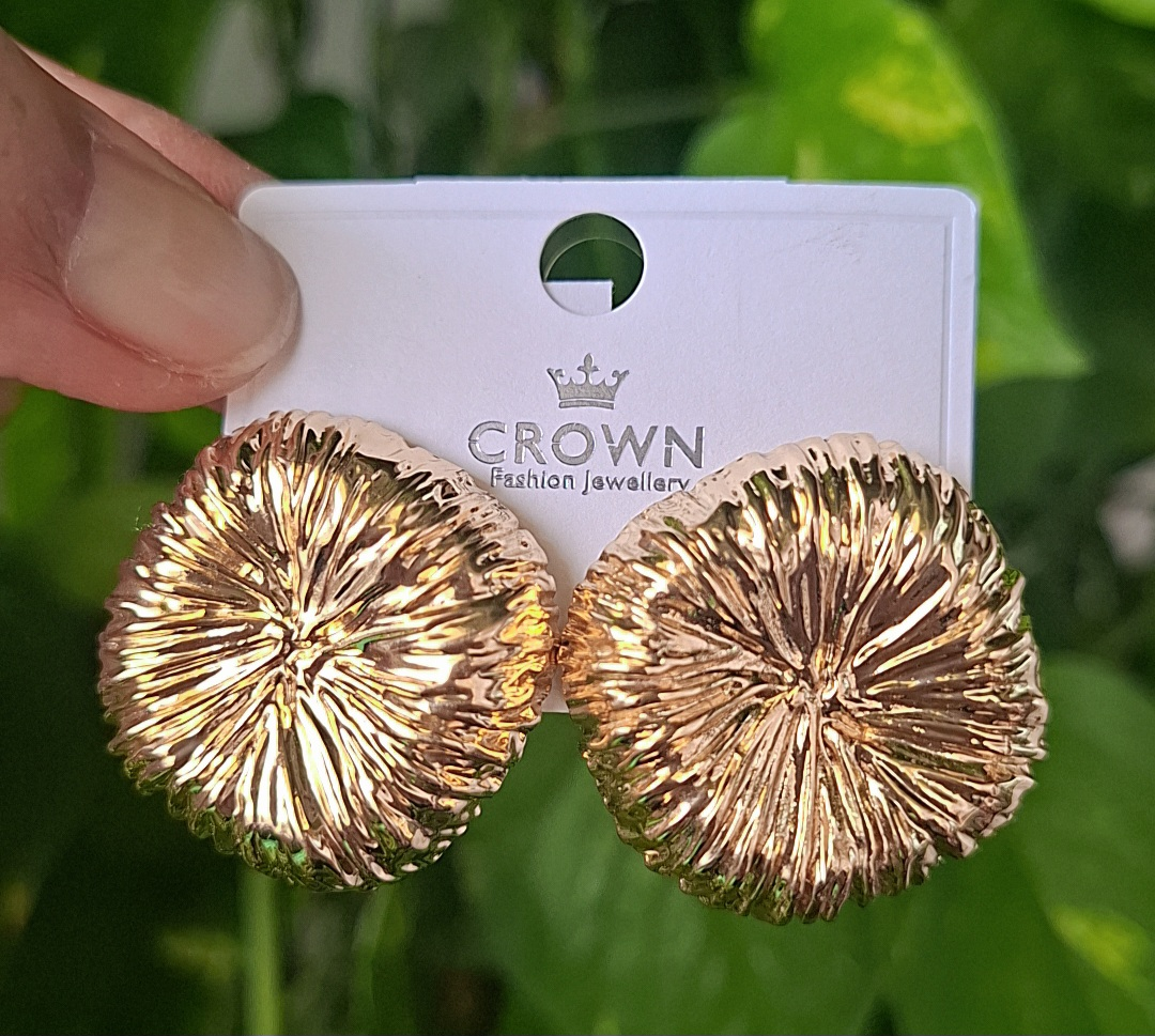 Snapchat-584119965 Big Apricot earrings - Image 1