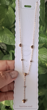 Mini Heart Charms Chain