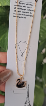 Black Swan Chain Pendent