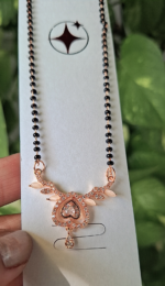 Heart pendent mangalsutra