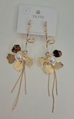 long flower with golden hangings - Image 2