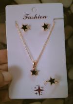 Black star set with ring