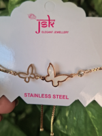 Big butterfly chain bracelet