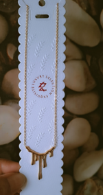 Melting charm pendent neckpiece - Image 2