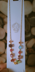 Colourful diamonds neckpiece - Image 2